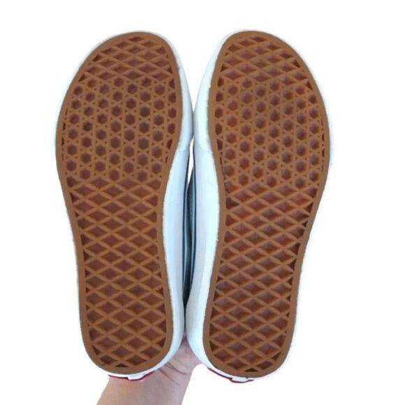 VANS Old Skool Blue Colorblock Suede Canvas Skate Sneakers W6 Y4.5 - Picture 11 of 16